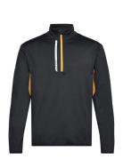 Abacus Mens Sherwood Halfzip Fleece Marinblå