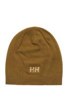 Helly Hansen Brand Beanie Khaki Green