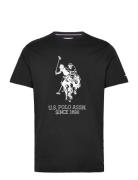 U.S. Polo Assn. Kalle Rel Sj Uspa M Tee Svart