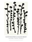 Kunstindustrien Abstract Flowers - Poster Multi/patterned