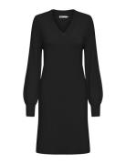 ONLY Onlkatia Ls V-Neck Dress Nca Knt Svart