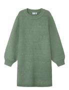 Name It Nkfomarian Ls Knit Dress Grön