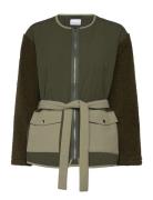 Noella Fauna Mix Jacket Khaki Green