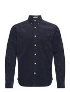 GANT Reg Ut Corduroy Shirt Marinblå