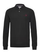 U.S. Polo Assn. Uspa Polo Ls Brett Men Svart