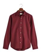 GANT Slim Formal Twill Shirt Röd