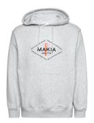 Makia Seaside Hooded Sweatshirt Grå