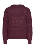 ICHI Ihastra Ls Burgundy