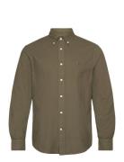 Tommy Hilfiger Gmd Oxford Rf Shirt Khaki Green