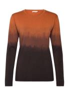 Rabens Sal R Flow Long Sleeve Short T-Shirt - Xe Orange