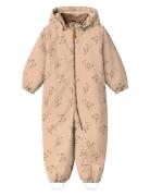 Lil'Atelier Nmflasnow10 Suit Aop 1Fo Lil Beige