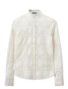 MOS MOSH Mmjetta Lace Shirt Vit