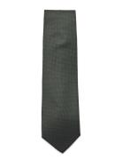 Oscar Jacobson Tie Khaki Green