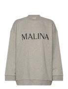 Malina Malina Over D Collage Sweater Grå