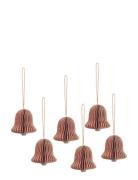 Broste Copenhagen Chime Bell Ornaments Rosa