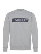 Hackett London Hs Essential Sp Crew Grå