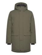 Tom Tailor Tech Hooded Parka Khaki Green