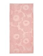 Marimekko Home Unikko Bath Towel 70X150Cm Rosa