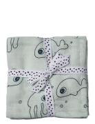 D By Deer Burp Cloth 2-Pack Sea Friends Blue Blå