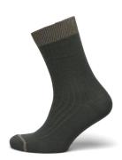 Mp Denmark Erina Wool Rib Socks Grön