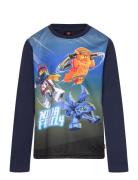 LEGO Kidswear Lwtano 618 - T-Shirt L/S Marinblå