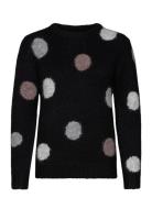 FREE/QUENT Pullover From Freequent In A Soft Material With A Dotted Pa...