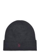 Polo Ralph Lauren Signature Pony Wool Beanie Grå