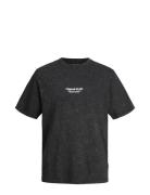 Jack & J S Jorvesterbro Wash Tee Ss Crew Neck Jnr Svart