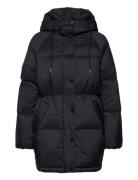 GANT Mid Length Down Jacket Svart