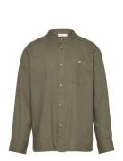 The New Tnmark L_S Shirt Khaki Green