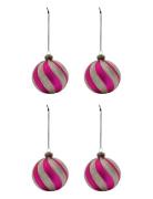 House Doctor Ornaments, Hdchun, Pink/Gold Rosa