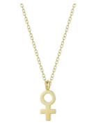 Bud To Rose Woman Necklace Guld