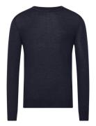 J. Lindeberg M Merino Blend C-Neck Sweater Marinblå