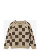 Fliink Alon Check Pullover Beige