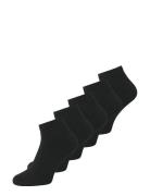 Jack & J S Jacbasic Bamboo Short Sock 5 Pack Svart