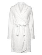 Hunkemöller Robe Short Fleece Embossed Vit