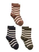 Mp Denmark Elis Socks - 3-Pack Multi/patterned