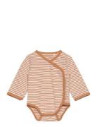 Fixoni Wrap Body Ls Y/D Stripe Orange