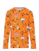 Pippi Langstrømpe Circus Pippi Shirt Orange