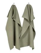 Himla Hetty Kitchen Towel 2-Pack Grön