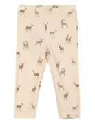Petit Piao Legging Printed Kräm