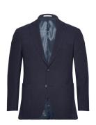 Michael Kors Structured Glenn Check Blazer Marinblå