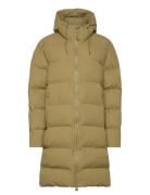 Rains Alta Long Puffer Jacket W3T4 Khaki Green