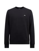 J. Lindeberg Cal Crew Neck Sweat Svart