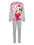 Mickey Mouse Pyjama Grå