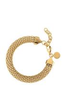 By Jolima Florens Classic Bracelet, Gold Guld