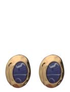 Mango Oval Bead Earrings Guld