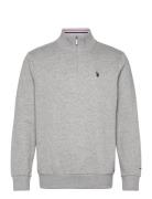 U.S. Polo Assn. Kurt Reg Hz Uspa M Sweat Grå