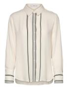 Mango Shirt With Contrasting Details Kräm