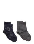 Mp Denmark Erina Wool Rib Socks - 3-Pack Svart